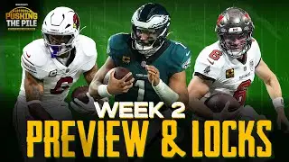 Week 2 NFL Preview & Locks: Eagles-Chiefs Super Bowl Rematch, Mayfield vs. Stroud + More | PTP
