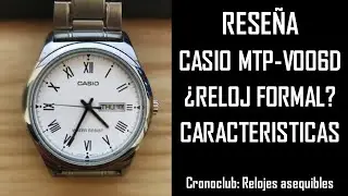 Reseña Casio MTP-V006D-7BUDF