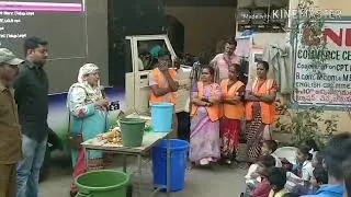 awareness campaign to school children on source segregation