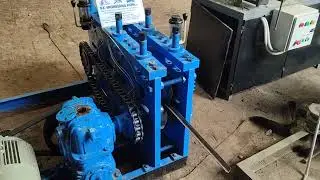L ANGLE STRAIGHTENER MACHINE.