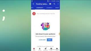 YouTube new update 2019 | COMMUNITY TAB | in 1000 subscribers