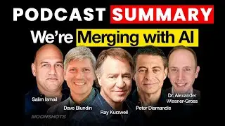AGI by 2029, Humans Merge with AI, Intelligence 1000x | Ray Kurzweil | Peter Diamandis Podcast