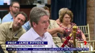 Seven News: Warragamba Dam Upper House Inquiry