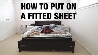 HOW TO PUT ON A FITTED SHEET