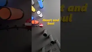 Heart and soul marble music #music #relxing #song #shorts