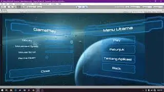 Membuat Aplikasi AR dan VR di Unity #6. MENU