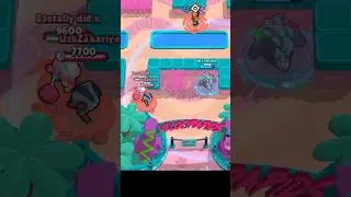 🏆1 Vs 3 Clutch in Knockout With Buzz 🏆| Godzilla Buzz #brawlstars #shorts #1vs3clutch