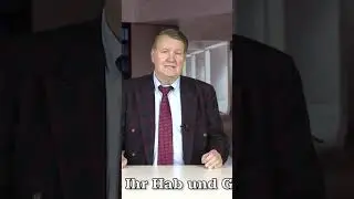 Sich rechtlich einrichten &ndash; Runter vom Dach, Herr Harbeck!