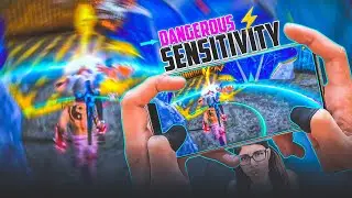 Dangerous 💥 Sensitivity | 3 Finger Custom Hub | 3 Finger Super Fast Custom Hub 📲📲