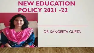 NEW EDUCATION POLICY 2021-22