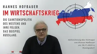 Im Wirtschaftskrieg - Vortrag von Hannes Hofbauer in Hennigsdorf (06.11.2024)