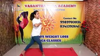 Vasantha Yoga For Full Body Weight Loss   Weight Loss    #waitloss   @Vasanthalakshmiyogaofficial