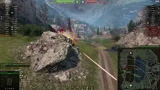 WoT карта Ласвилль турбобой на САУ