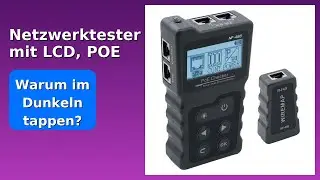 BEWERTUNG (2025): Netzwerktester mit LCD, POE. WESENTLICHE Einzelheiten