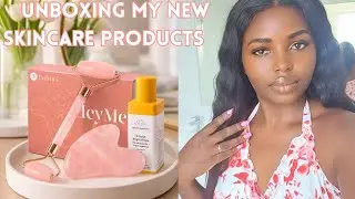 Unboxing a Gua-sha and a Jade roller ft @leyme