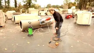 Kernbohrer DD300 mit Umbau   Diamant Technik Deckers