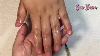UÑAS Acrílicas CAPUCHINO y RoseGold