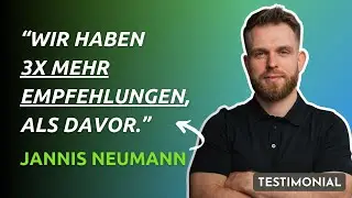 Auf dem Weg zur Marktführerschaft | Jannis Neumann Testimonial