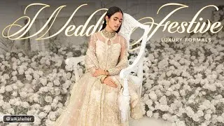 AIKWeddingFestive 2022: Luxury Winter Garden Collection | Bridal & Festive Fashion Trends 2022