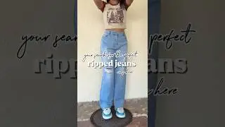 Must have ripped jeans! #rippedjeans #jeans #viralvideo #viralshorts
