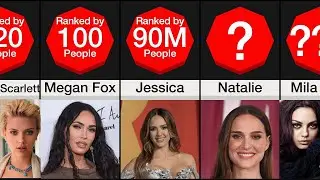 Comparison:The Most Beautiful Female Celebrities Of Our Time 👑 ✨