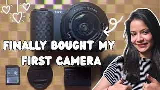 Unboxing my first camera + vlog test (Sony ZVE10 Mark 2!)