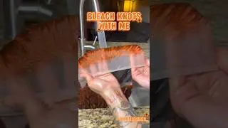 How To Bleach Knots On Frontal Wig 🔥🫶🏽