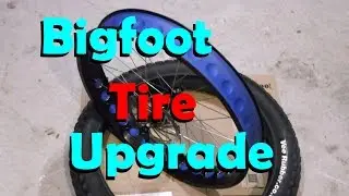 2014 Bigfoot Fatbike Tire Upgrade