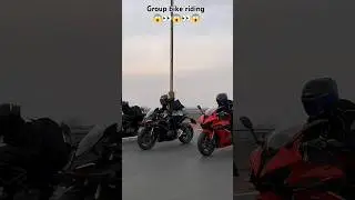 group bike riding 🏍️😱 #bikers #bikelovers #motorcycle #superbikes #motorbike #motobikers #shorts