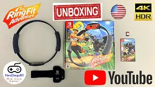 Ring Fit Adventure [Switch] - Unboxing & Gameplay (English)