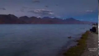 Pangong Tso after Sunset 4k