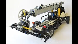 Lego Technic Pneumatic Reach Stacker | 42043 C model