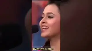 Tejasswi Prakash singing with her beautiful voice. #shorts #tejaswiprakash