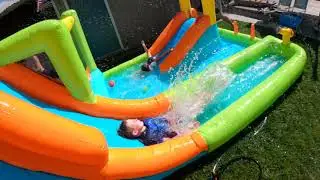 Review on Bountech inflatable waterslide