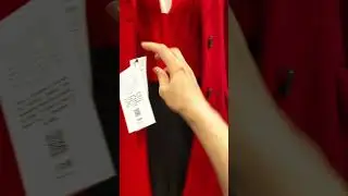 Zara.Красное пальто!Zara.Red coat! #youtubeshorts