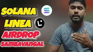 SOLANA and LINEA crypto token Sambavangal | Airdrop Crash 85% - Karma crypto தமிழ் News 
