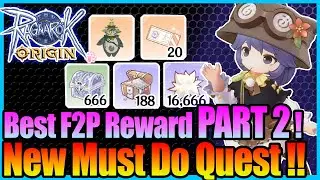 UPDATED New Reward F2P New Encounter Quest PART 2!! Doram Kingdom Guide!! [Ragnarok Origin Global]