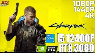 Cyberpunk 2077 | i5 12400F + RTX 3080 | 1080p, 1440p, 4K benchmarks!