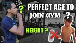What is PERFECT AGE to Join GYM ? Perfect age for gym - Height ?? | Anish Fitness
