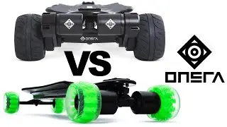ONSRA BELT VS Direct Drive Motor - ESK8 Uphill Comparison