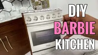 Easy DIY Barbie Kitchen