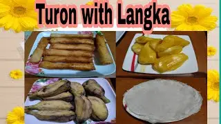 Snacks Banana Turon with Langka | Meden Vlog