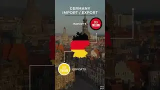 Germany Import Export by the numbers l Germany's Sovereign Trade Data #economicpower #gdp #global