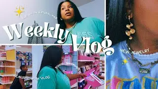 VLOG | LIFE AS A SAHM/WFHM + NEW JEWELRY + BEST CLIP INS FOR NATURAL HAIR + AMAZON FINDS & MORE