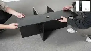 Black iron wood combination cabinet door with socket lifting lid record table