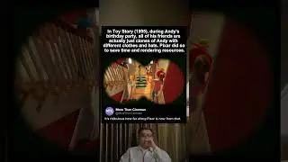 In Toy Story (1995), all of his friends are actually just clones of Andy