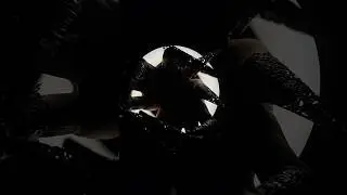 Dark ASMR | Ring Light Hand Movements ✨ Soft Mouth Sounds | Black Background