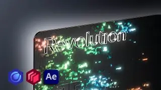 Fintech product Cinema 4D + After Effects Tutorial [RUS]