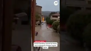 #LatestNews #BreakingNews #viral #trending #news #flood #aragon #spain  #zaragoza