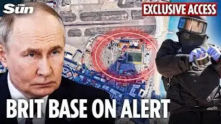 Inside military base acting as Britain's 'eyes and ears' as Putin rips up war rulebook